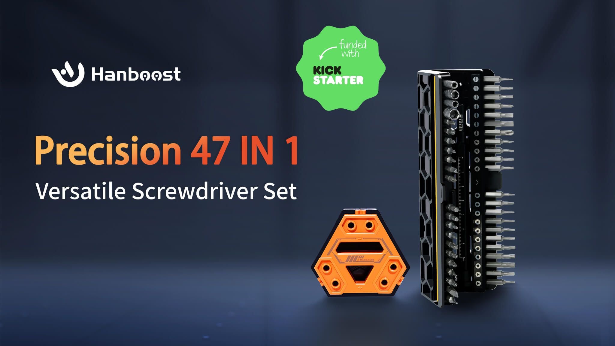 27,000 Raised on Kickstarter The Ultimate DIY Screwdriver Set