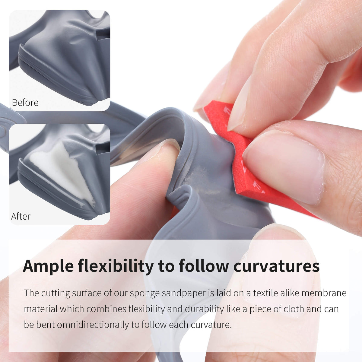 Soft Sponge Sanding Paper Combo Set for Model Builder