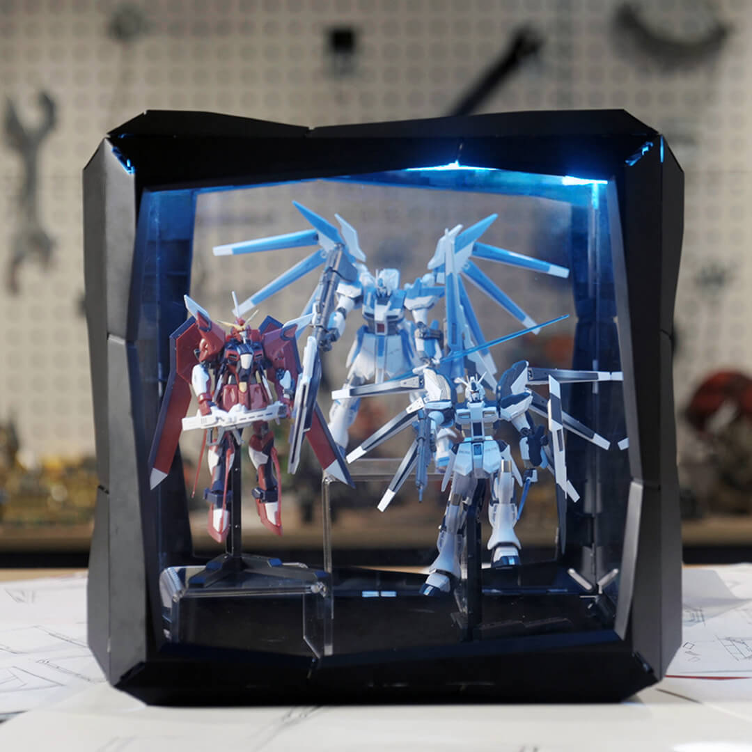 Hanboost Model Acrylic Magnetic Display Box