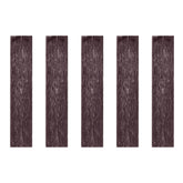 Hanboost 5pc Ceramic Fiber Oil Stone Whetstone Strips for Deburring, Smoothing and Polishing