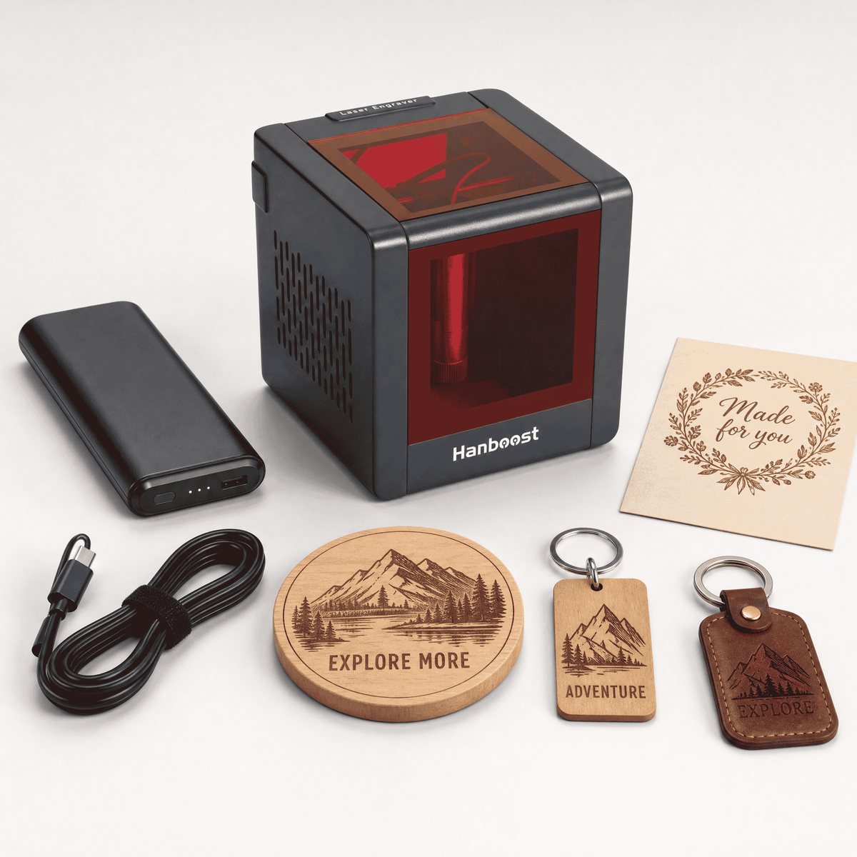 Hanboost T1 Palm Size Laser Engraver for DIY Enthusiast