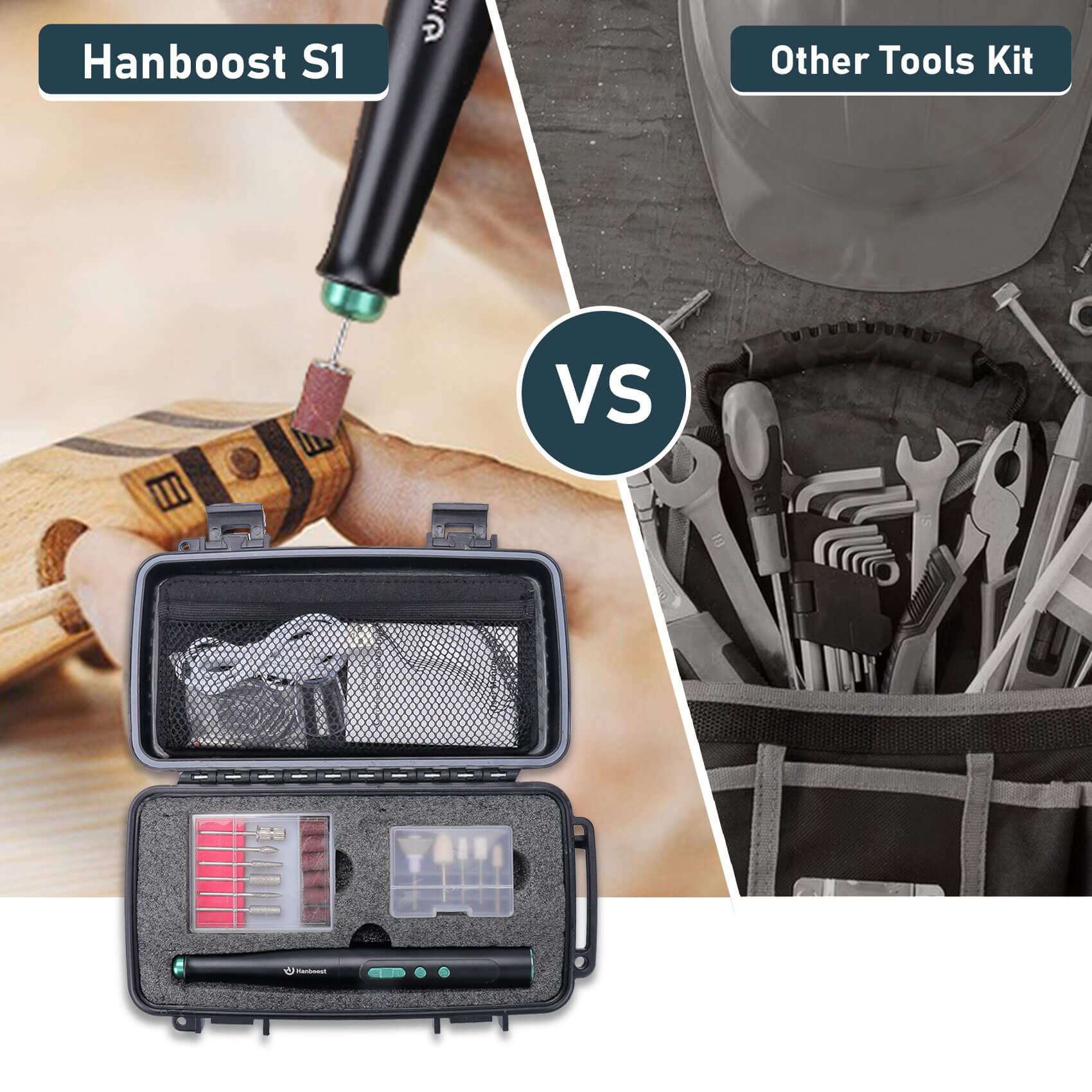 Hanboost S1 Cordless Rotary Kit for DIY