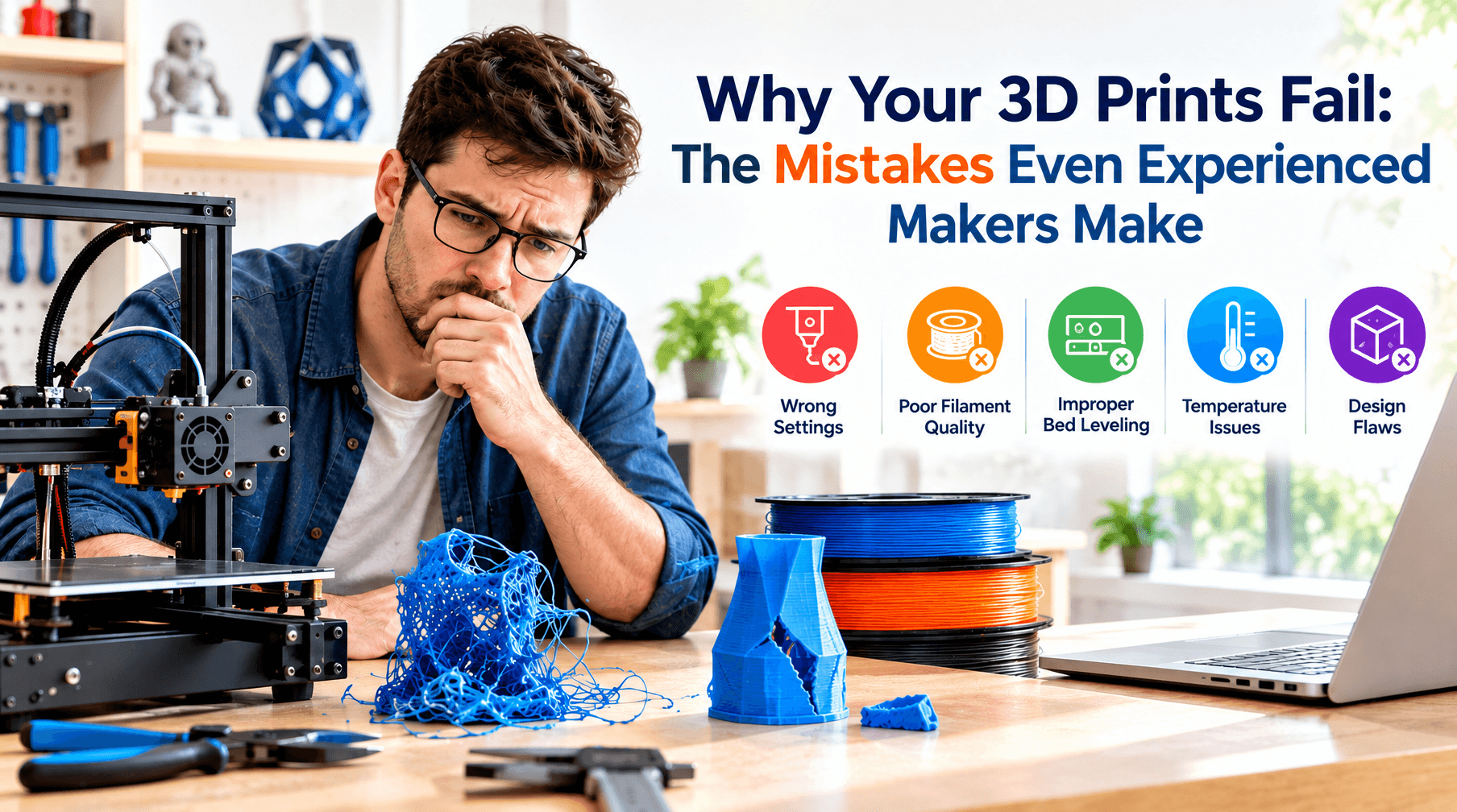 Why Your 3D Prints Fail: The Mistakes Even Experienced Makers Make