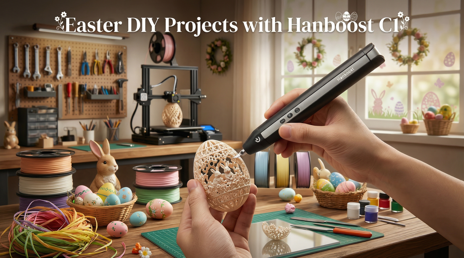 5 Easter DIY Projects with Hanboost C1