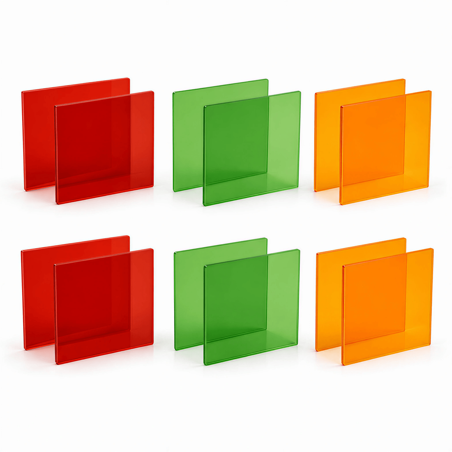 Hanboost 6pc Swappable Acrylic Cover Sheet for T1 Laser Engraver