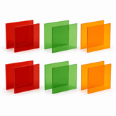 Hanboost 6pc Swappable Acrylic Cover Sheet for T1 Laser Engraver