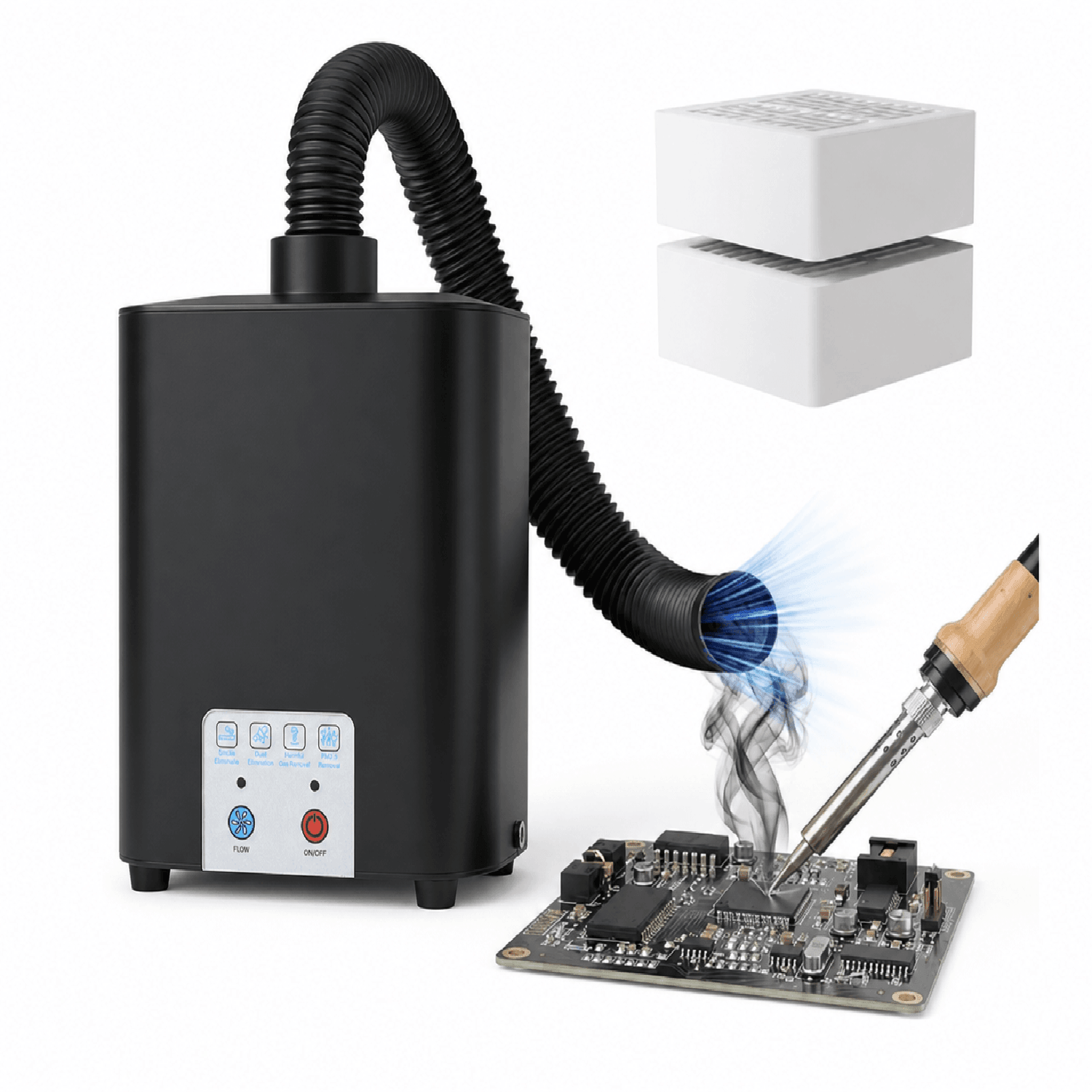 Hanboost Portable Fume Extractor for Laser Engraver