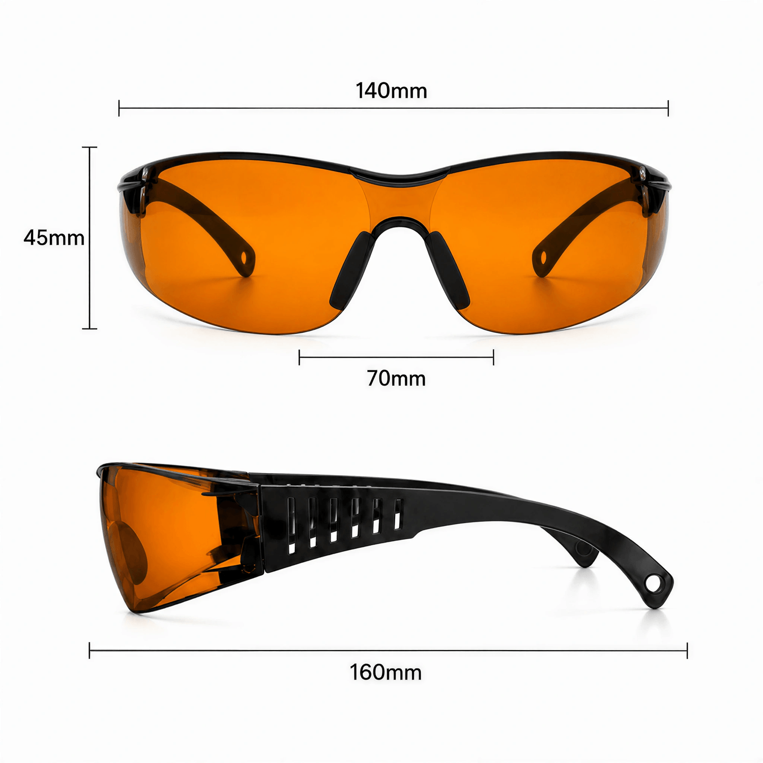 Hanboost Safety Glasses Protective Eyewear