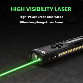 Hanboost 7 In 1 Multifunctional EDC Flashlight for Outdoor Camping