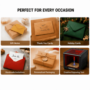 Hanboost 30pc Personalized Gift Envelope Pack for Laser Engraving & DIY Crafts