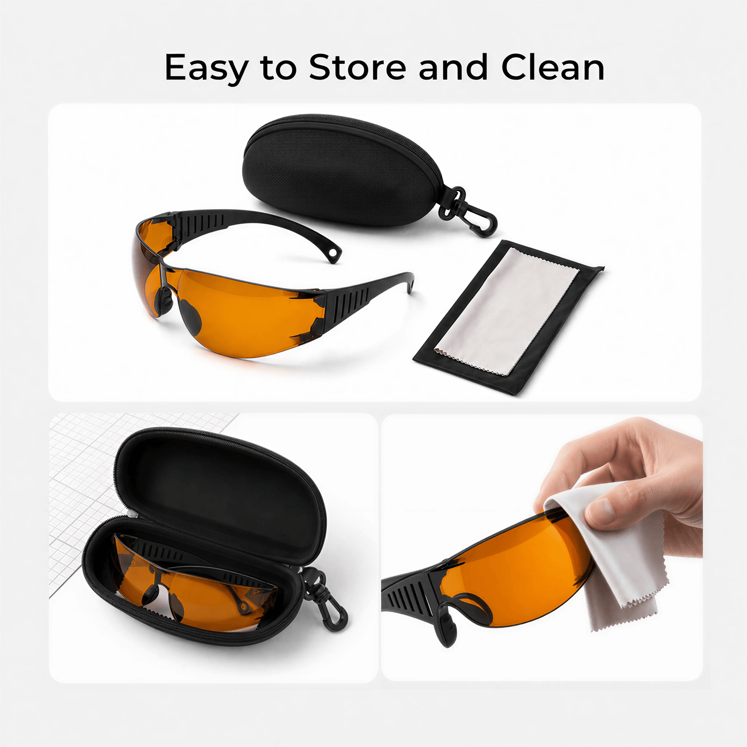 Hanboost Safety Glasses Protective Eyewear