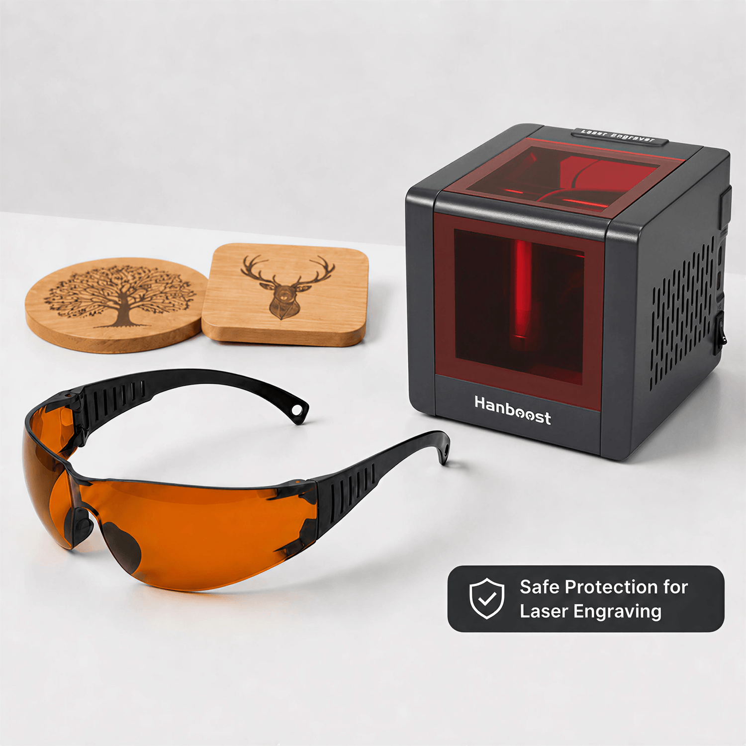 Hanboost Safety Glasses Protective Eyewear