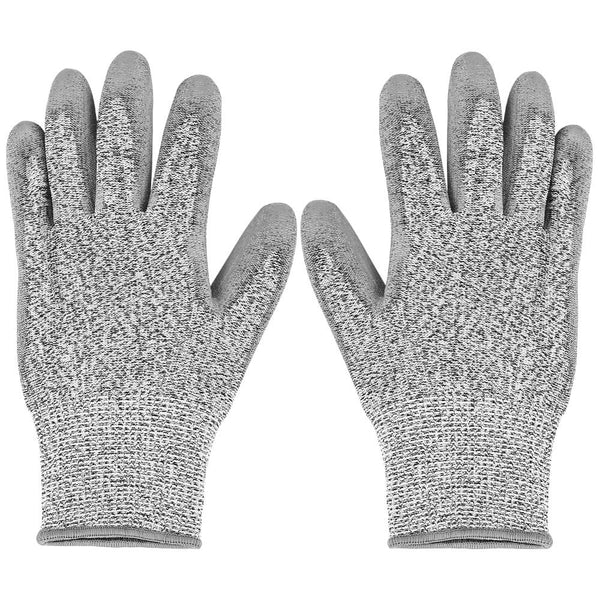 Hanboost Anti-Cut Protective Gloves for DIY, Gardening, Woodworking Glass Cutting