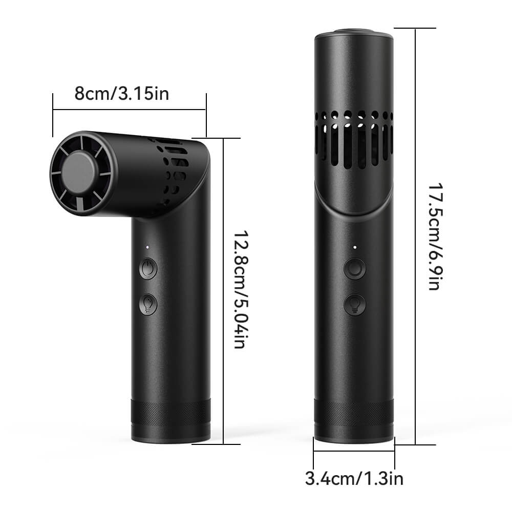 Hanboost 2 In 1 Foldable Handheld Fan