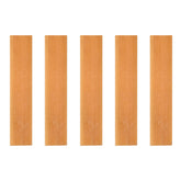 Hanboost 5pc Ceramic Fiber Oil Stone Whetstone Strips for Deburring, Smoothing and Polishing