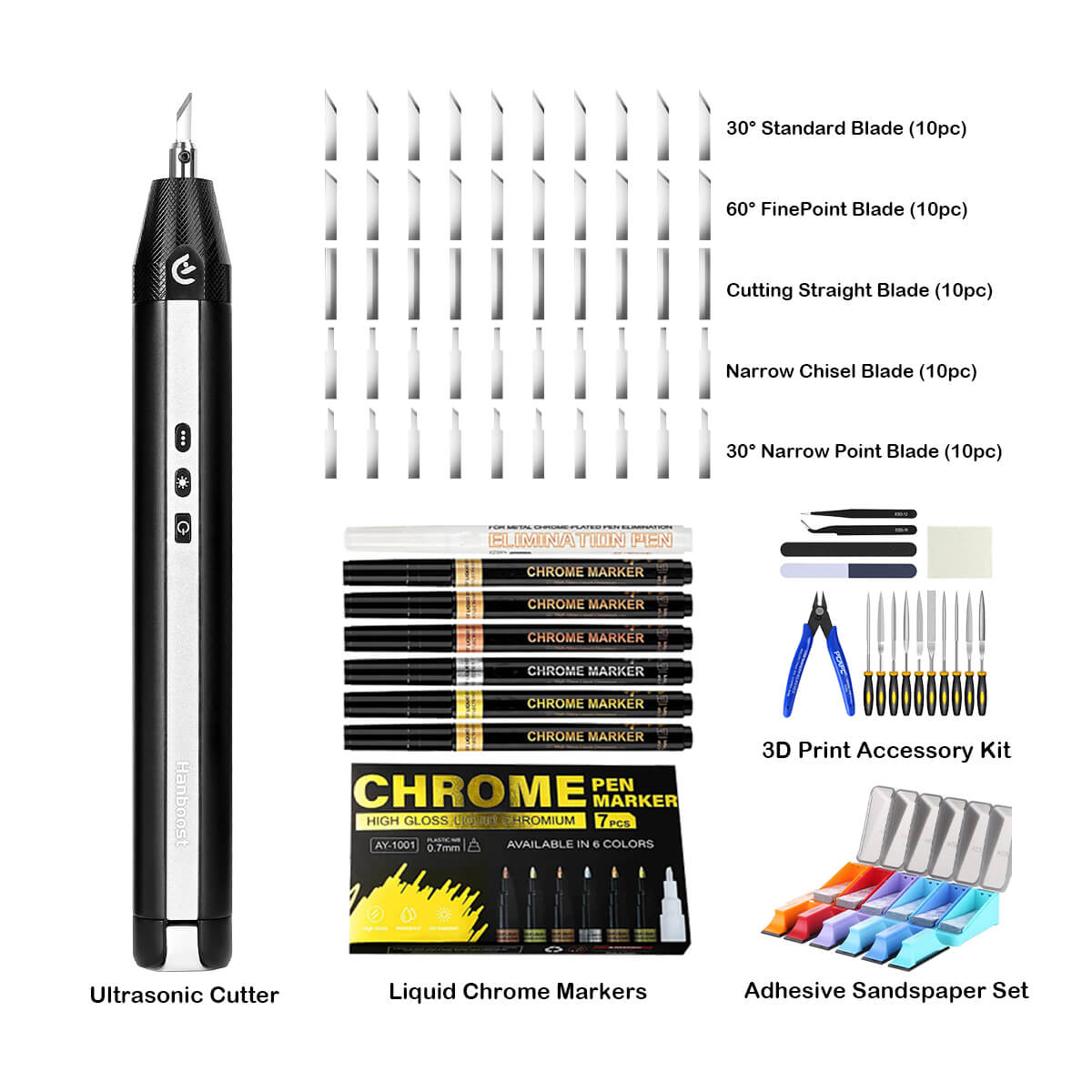 Hanboost C1 Wireless Ultrasonic Cutter for DIY Maker
