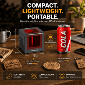 Hanboost T1 Palm Size Laser Engraver for DIY Enthusiast