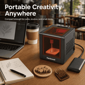 Hanboost T1 Palm Size Laser Engraver for DIY Enthusiast