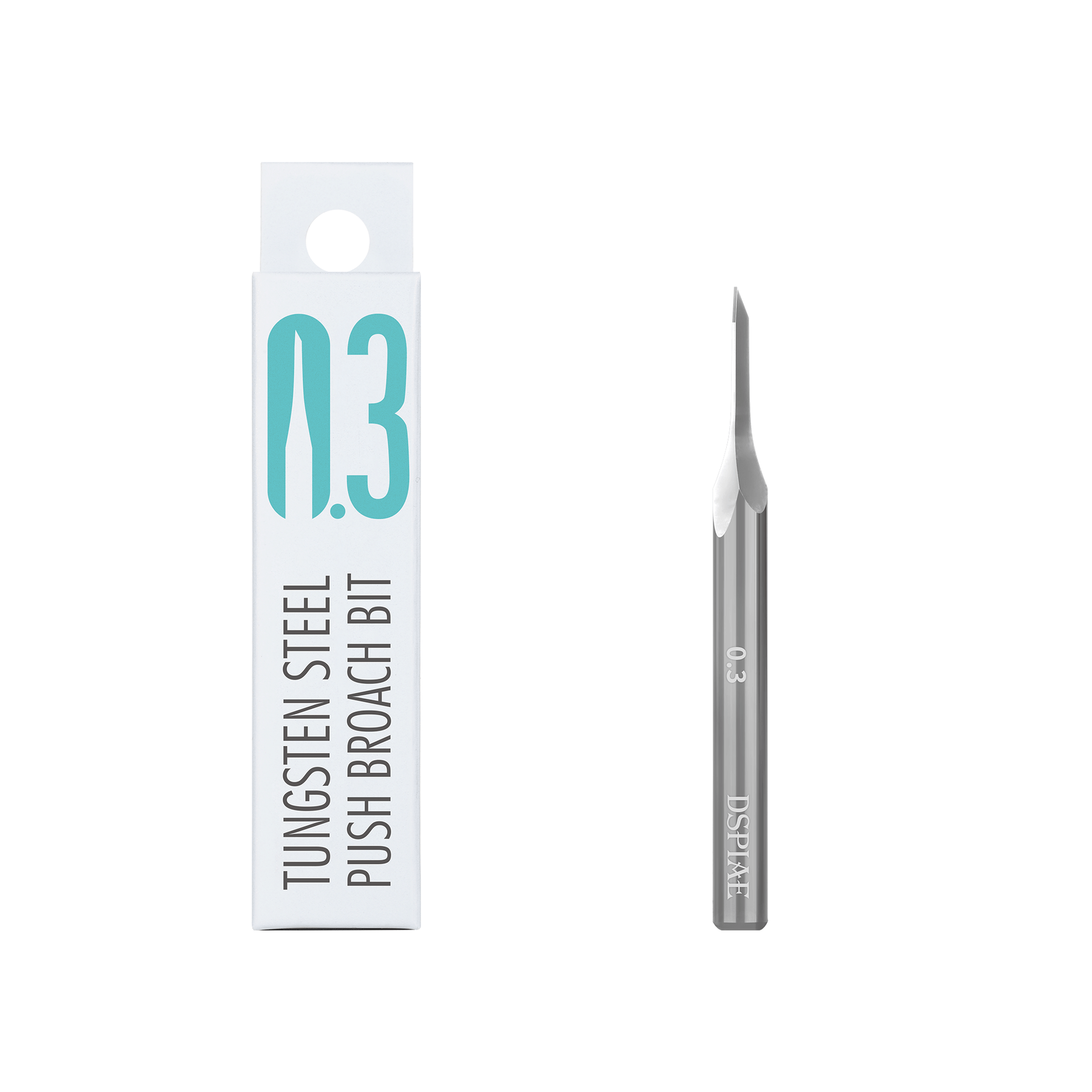 Straight Edge Broach Engraving Knife & Step Scraper for Model Builder