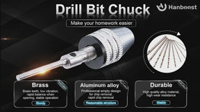 Hanboost 2.35mm Drill Chuck Quick Change Adapter for Rotary Tool