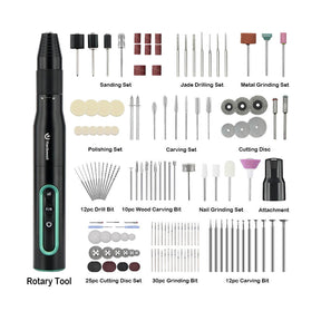 Hanboost S2 Electric Cordless Rotary Tool Kits for DIY Maker & Craftsmen