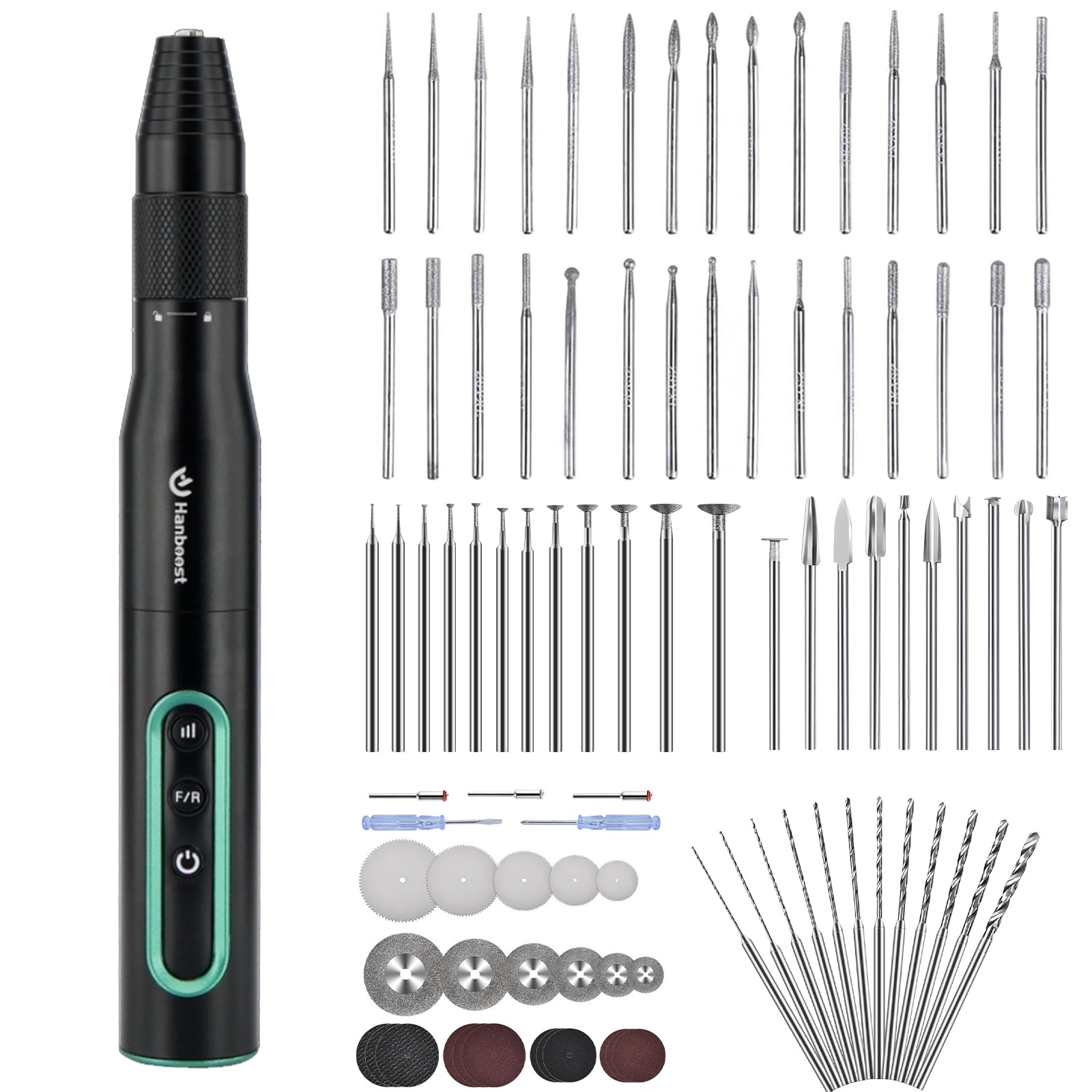 Hanboost S2 Electric Cordless Rotary Tool Kits for DIY Maker & Craftsmen