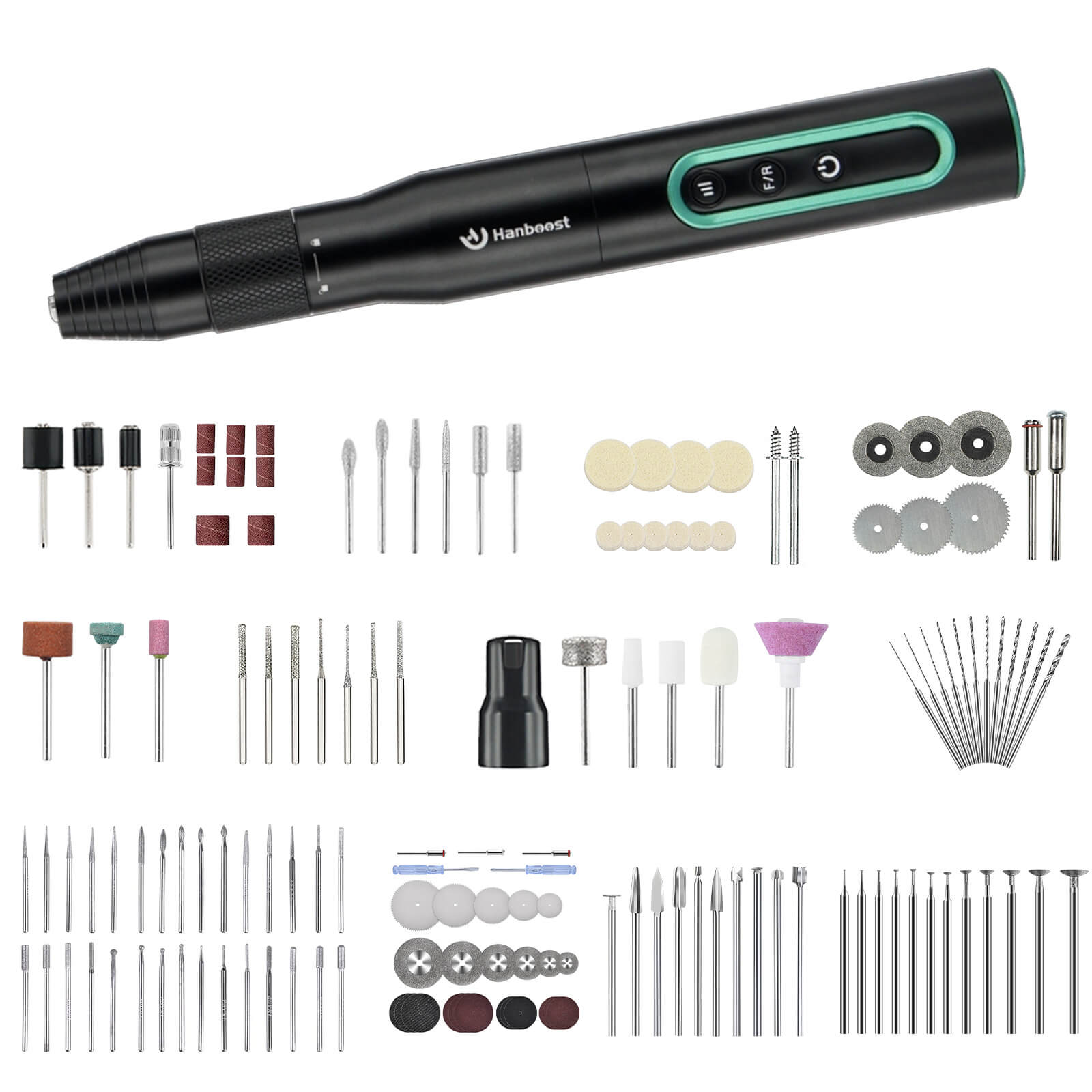 Hanboost S2 Electric Cordless Rotary Tool Kits for DIY Maker & Craftsmen
