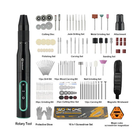Hanboost® S2 Electric Cordless Rotary Tool Kits for DIY Maker & Craftsmen