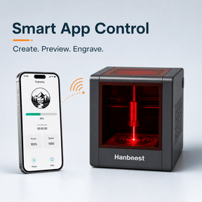 Hanboost T1 Palm Size Laser Engraver for DIY Enthusiast
