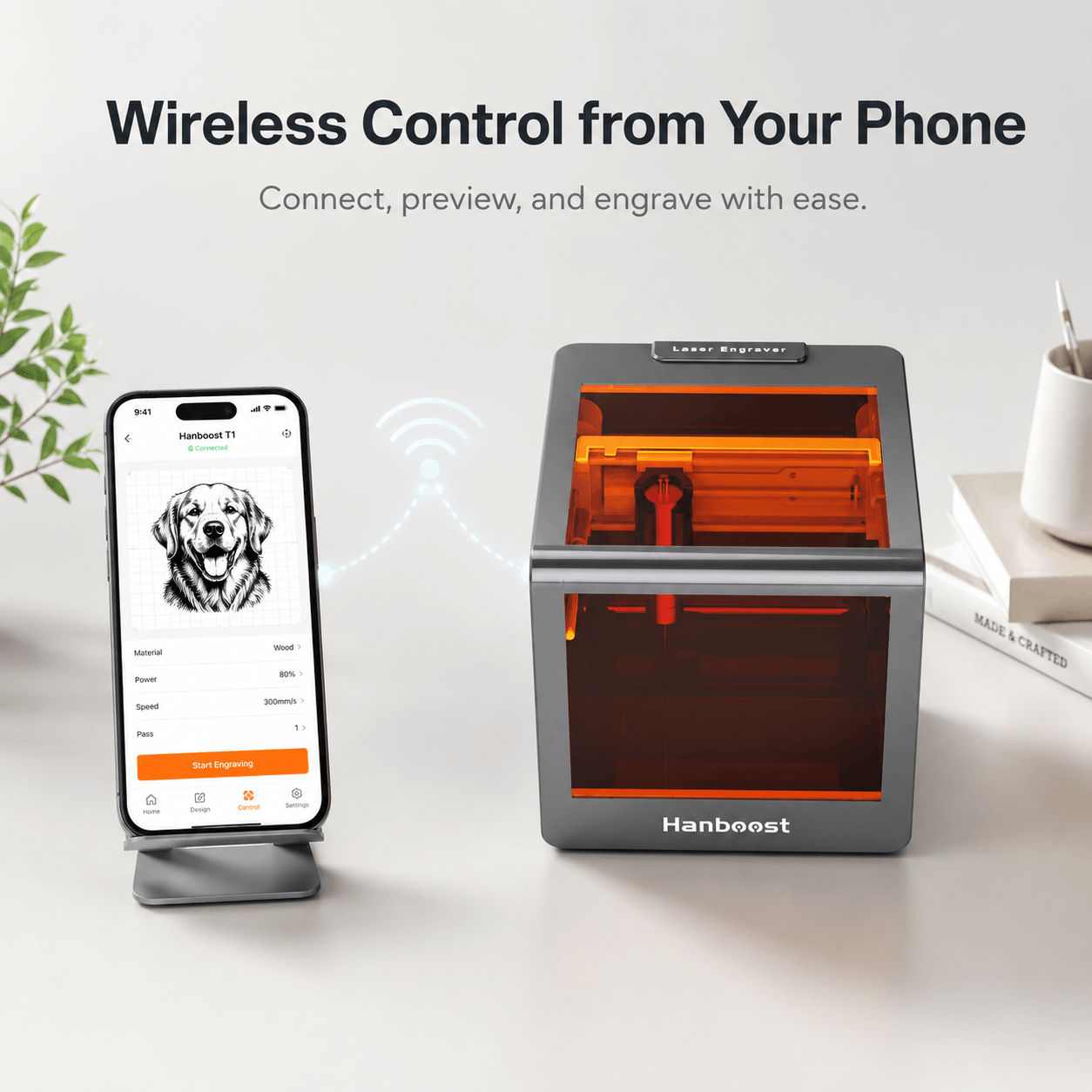 T1 Mini Laser Engraver — VIP Reservation ($1 Deposit)