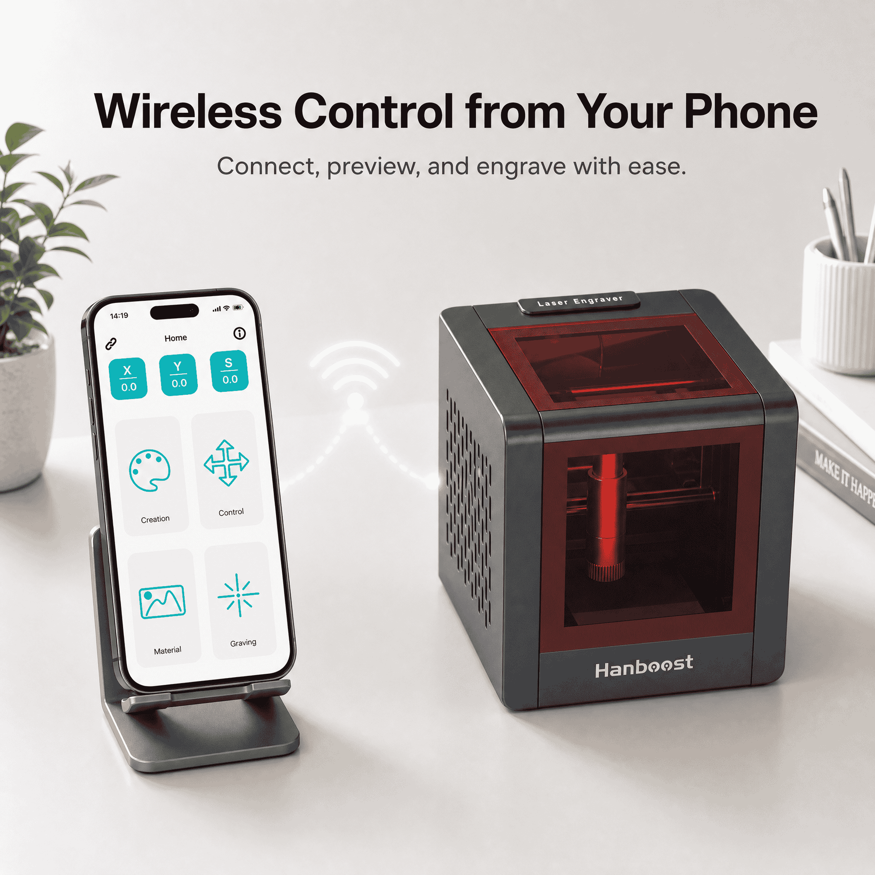 T1 Mini Laser Engraver — VIP Reservation ($1 Deposit)